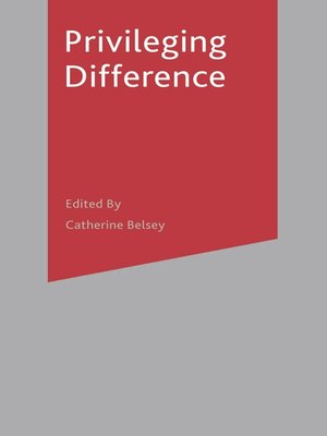 cover image of Privileging Difference